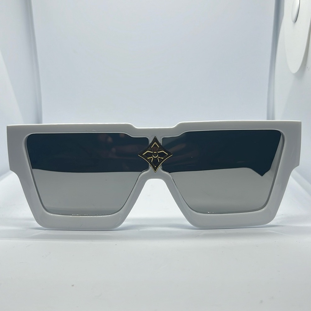 Male White/Gold Cyclone Sunglasses